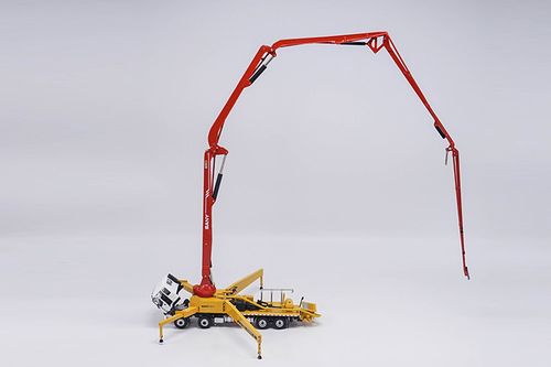 三一50米支腿混凝土泵车138原厂工程模型20130007